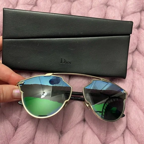 Dior | Accessories | Christian Dior Tricolor Sunglasses  display picture 3